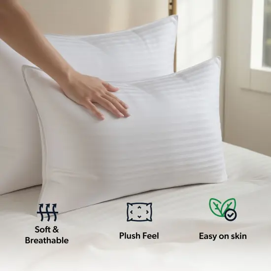 Nestl Pinch Pleat Bed in a Bag with Down alternative Pillow {8}