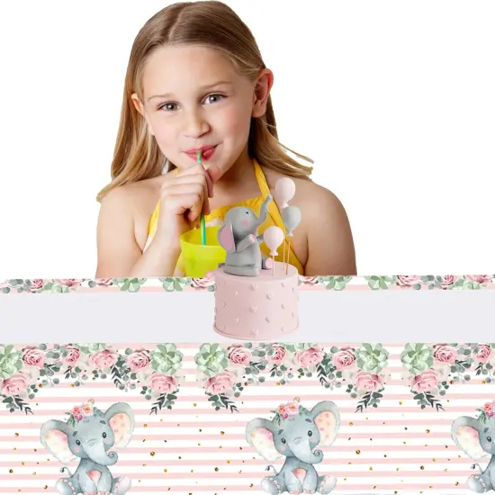 2 Pcs Baby Shower Table Cover {3}