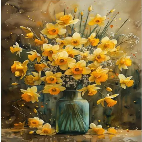 Flower Vases Diamond Painting Kits {1}
