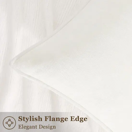 Couch Throw Pillow Covers 18x18 Set of 2, Decorative Soft Chenille Pillow Covers with Elegant Design {3}