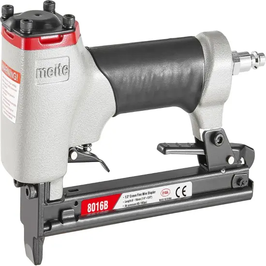 8016B Upholstery Stapler-21 Gauge 1/2-Inch Crown 1/4-Inch to 5/8-Inch Pneumatic Fine Wire Stapler {1}