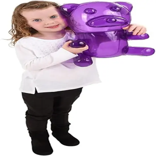 4E's Novelty 6 Pack Inflatable Gummy Bears - 12'' Large Fun Gummy Bear Party Decorations, Colorful Gummy Bear Decor, Perfect Gummy Bear Party Favors {2}