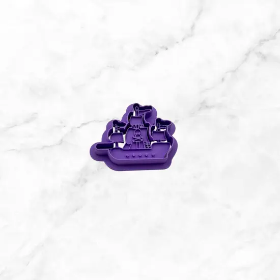 Pirate Ship Cutter and Stamps {3}