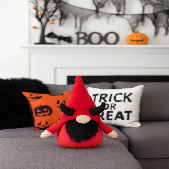 Cute Evil Halloween Decorative LED Gnome {3}