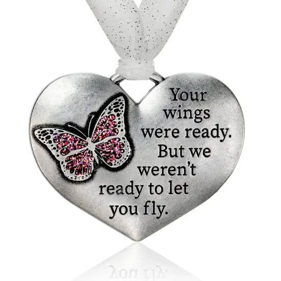 Gloria Duchin Memorial Butterfly Ornament Christmas Tree Ornament {1}