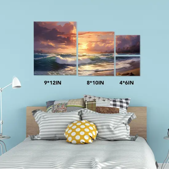 Canvases for Painting 8Pack Painting Canvas with 9x12,8x10,4x6,Canvas Panels for Oil Paint,Watercolor,Acrylic Paint,Gouache and Tempera. {2}