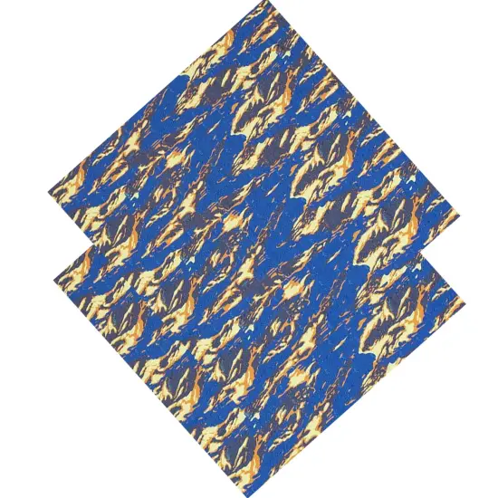 Abstract Topographic Printed Spandex Fabric {4}