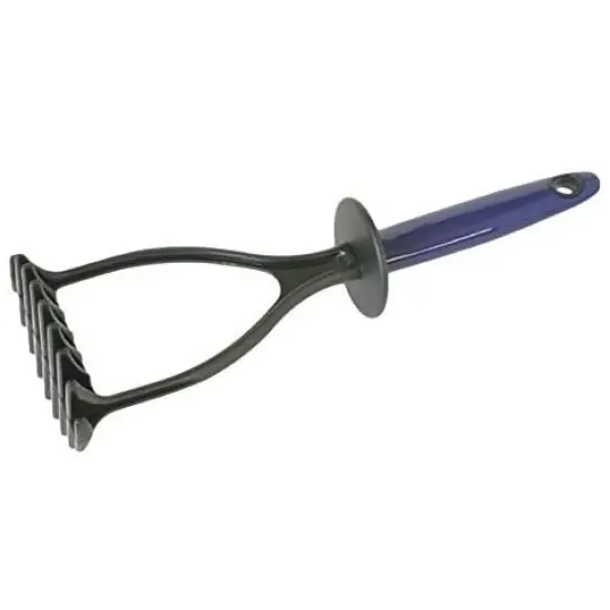 Chef Craft 11.5" Select Nylon Sturdy Masher for Mashed Potatoes, Beans, Avocado and more Blue {1}