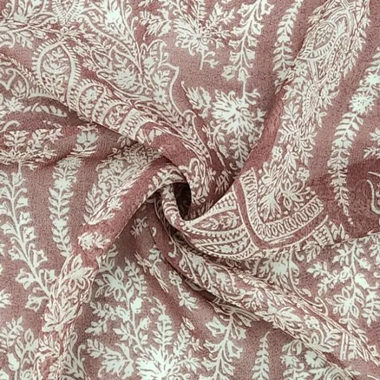 1 Yard Lightweight Rose Chelsea Chiffon Fabric, 58/60" Sheer Polyester Apparel Material {1}