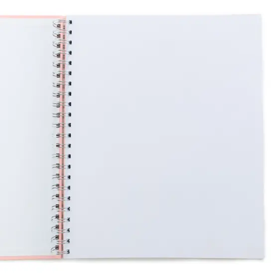 American Crafts Spiral Art Journal 12"x12"-Pink {4}