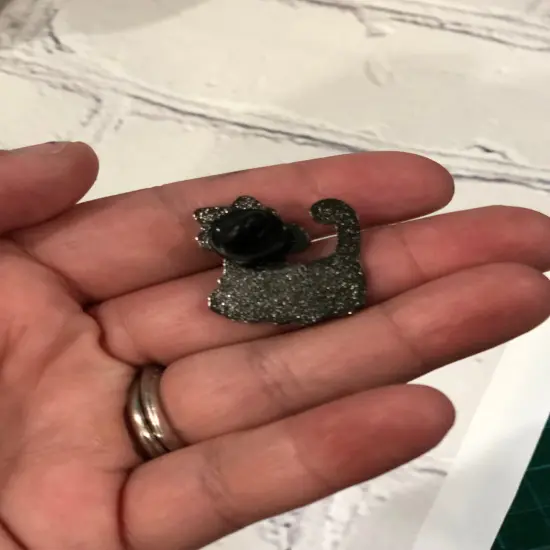 Cat Enamel Pin {2}