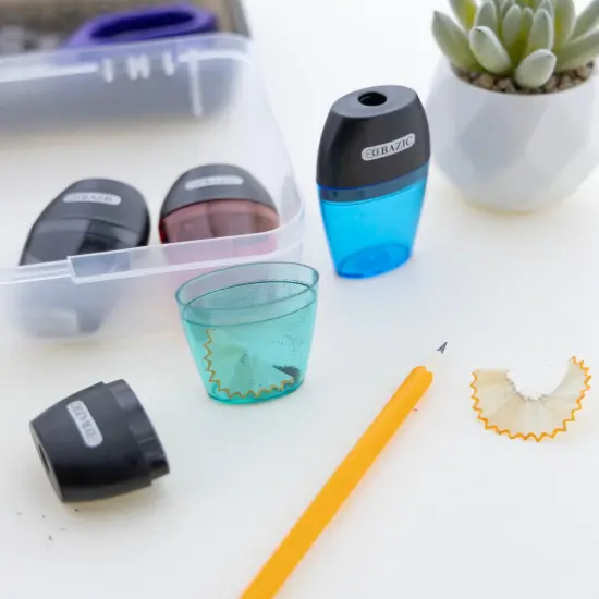 BAZIC Axel Sharpener w/ Receptacle (BULK) {5}