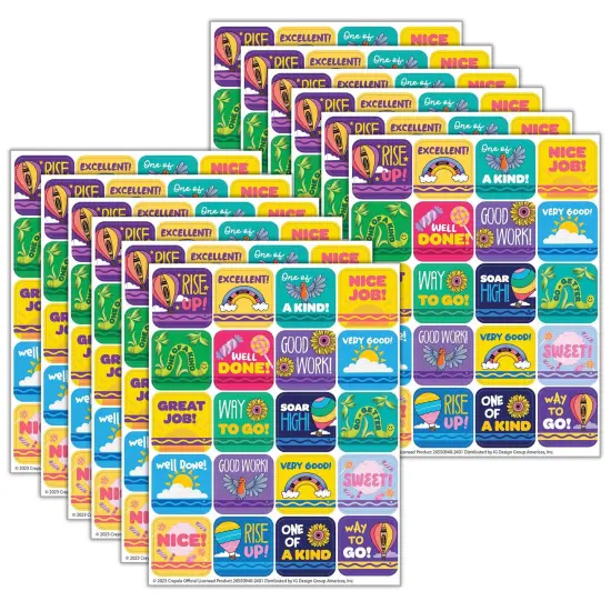 Crayola&reg; Colors of Kindness Theme Stickers, 120 Per Pack, 12 Packs {1}