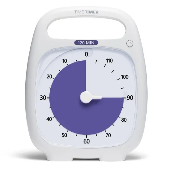 PLUS&reg; 120 Minute Timer, White {1}