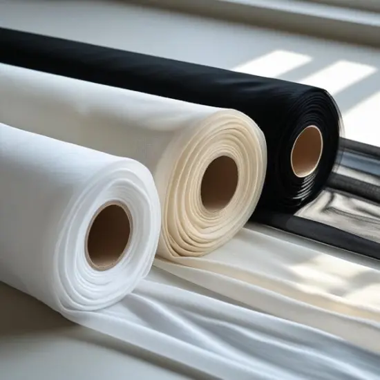 1 Yard Extra Wide Sheer Voile Fabric for Events & Soft Furnishings 118-120" Width Ivory {2}