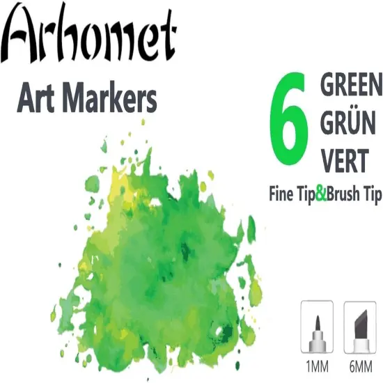 Dual Tips Art Markers Drawing Sketched {4}