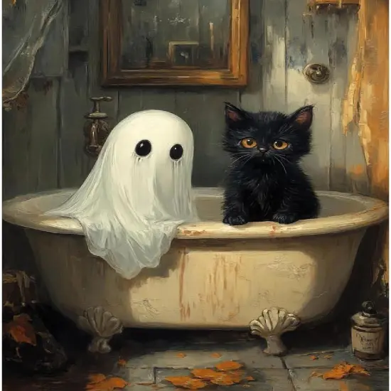 Halloween Paint by Numbers Kit - 16x20 Inch {1}