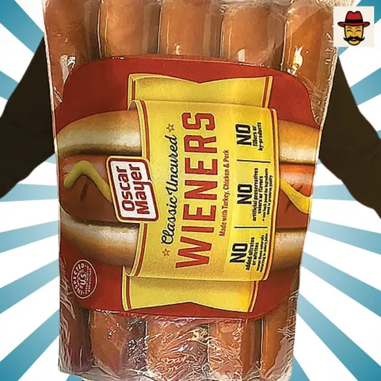 Oscar Mayer Weiner Pkg Adult Costume Relish in the Halloween Spirit {4}