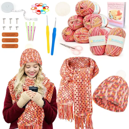 Crochet Kit for Beginners-Crochet Kit for Adults & Kids {1}