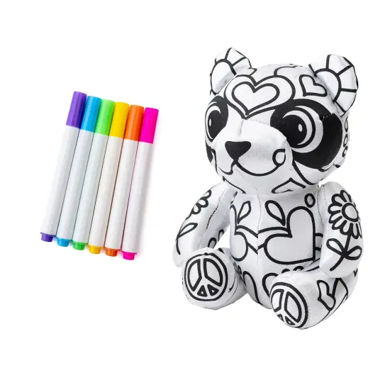 Colorbok Make It Colorful! Color Your Own Plush-Panda {2}