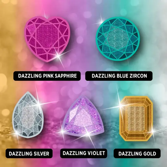 Tulip Dazzling Glitter Fabric Paint Stardust Combo Pack {4}