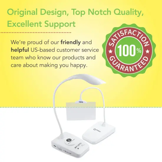 goLightly by ViviLux LED Craft Lamp with 3X Magnifier & Wireless Charger, Rechargeable Battery, Hands-Free Task Lighting for Crafts, Sewing & Reading {6}