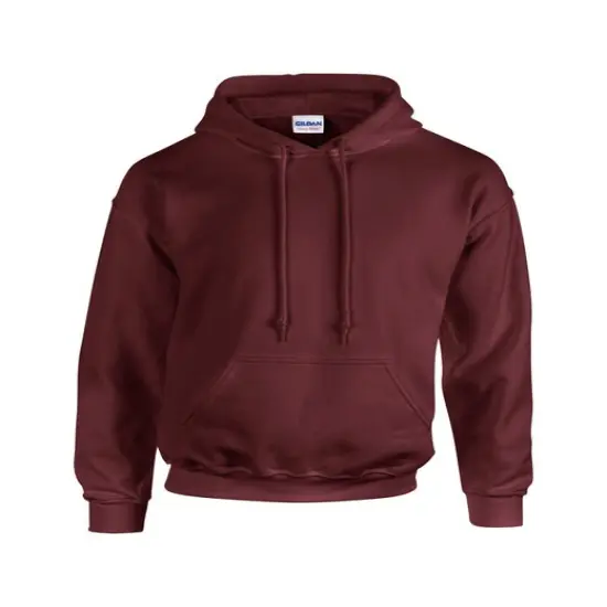 Gildan&reg; Adult Heavy Blend Long Sleeve Hooded Sweatshirt MAROON {1}