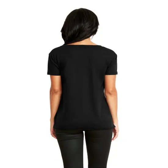 Next Level&reg; Women's Festival Scoop Neck T-Shirt Ash {7}