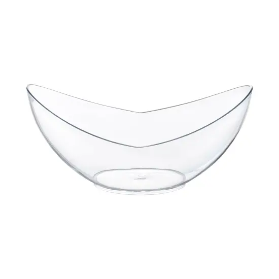 Clear Big Disposable Plastic Concave Cups - 4 oz. (288 Cups) {1}