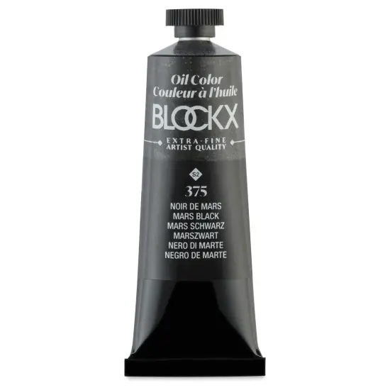 Blockx Artist Oil Color - Mars Black, 35 ml tube {1}