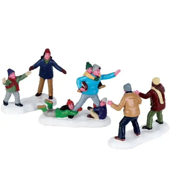 Family Football, Set Of 3 - Lemax {1}