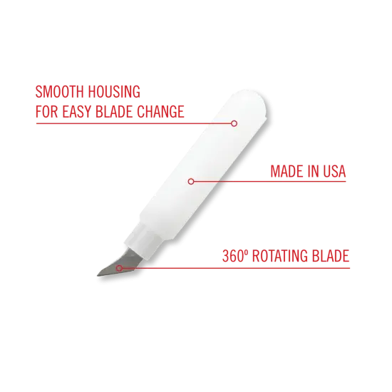 #64 Replacement Swivel Knife Blades {3}