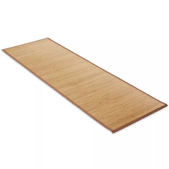 Bamboo Floor Mat, 72" x 24" Non-Slip Runner Rug for Kitchen, Entryway, Hallway {4}