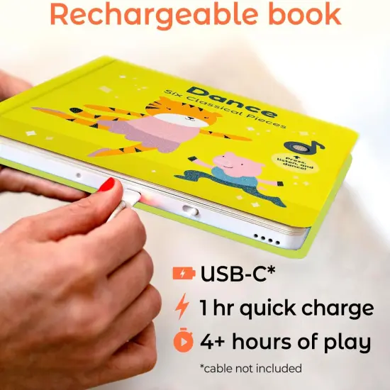 Dance to Classical Music - Children's Music Book for Boys & Girls - Educational & Interactive Sound Book for Babies & Toddlers Ages 2 -4 - Musical Birthday Gifts for Kids {2}