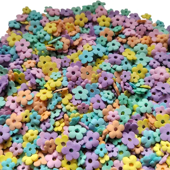 Edible Spring Flowers Sprinkles Ice Cream Sprinkle Sugar Candy Baking Cake Cupcake Toppers Cookie Donut Dessert Decoration 2.47 Ounces {4}