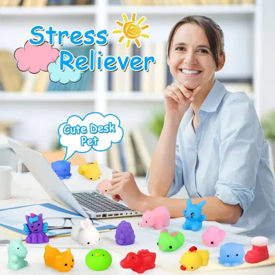 75Pcs Squishies Mochi Squishy Toys Party Favors {5}