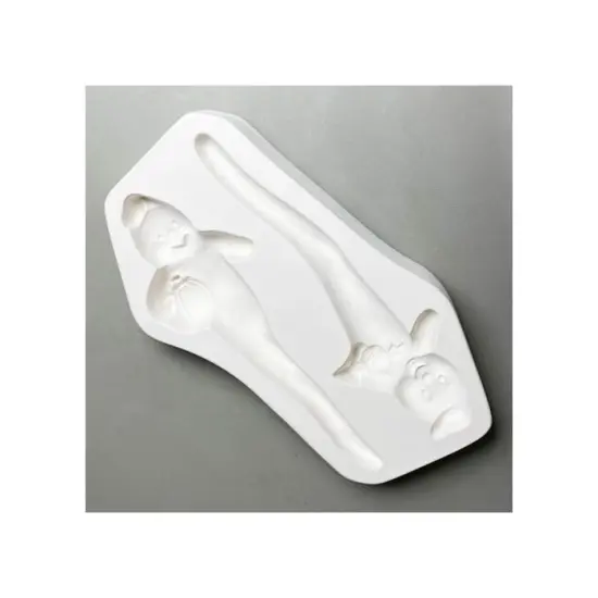 11" x 6.5" x 1.75" Ghost Stakes Glass Fusing Kiln Mold {2}