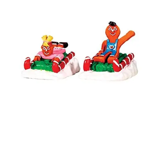 Lemax Sweet Sledding, Set Of 2 {2}