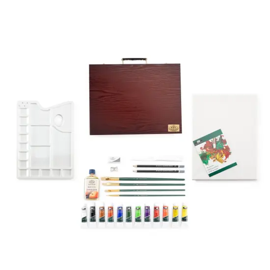RSET-OIL2030 | Essentials™ 26pc Oil Painting Travel Art Set {3}