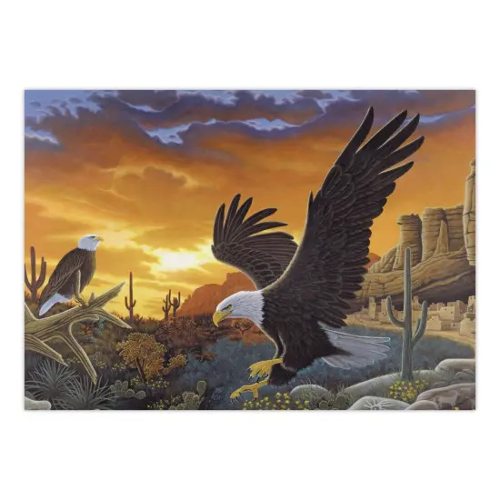 PJL40 | Painting by numbers&trade; 13pc 11.25" x 15.375" Sky Messenger Painting Project {2}