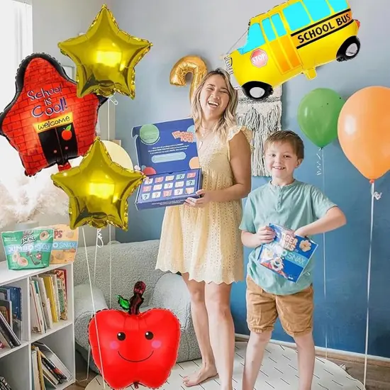 Back to School Foil Balloons {3}