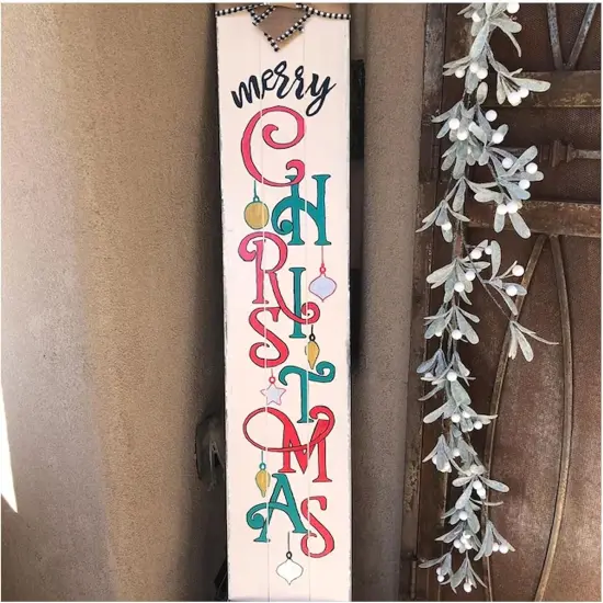 12 Pcs Porch Christmas Stencils {3}