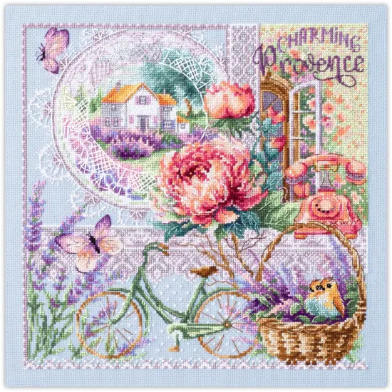 Charming Provence 540-703 Counted Cross-Stitch Kit {1}