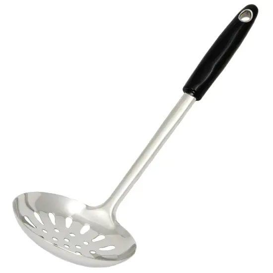 Chef Craft 13.75" Heavy Duty Stainless Steel Slotted Skimmer Spoon {1}