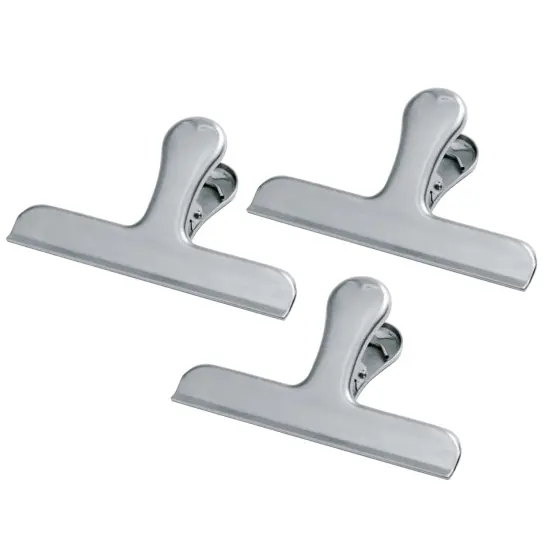 Norpro Stainless Steel Food Storage Jumbo Bag Clip {7}