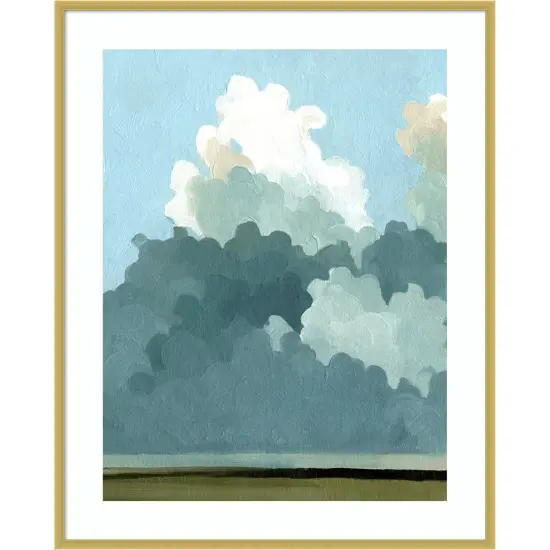 Cumulus Terrain I by Emma Caroline Wood Framed Wall Art Print {1}