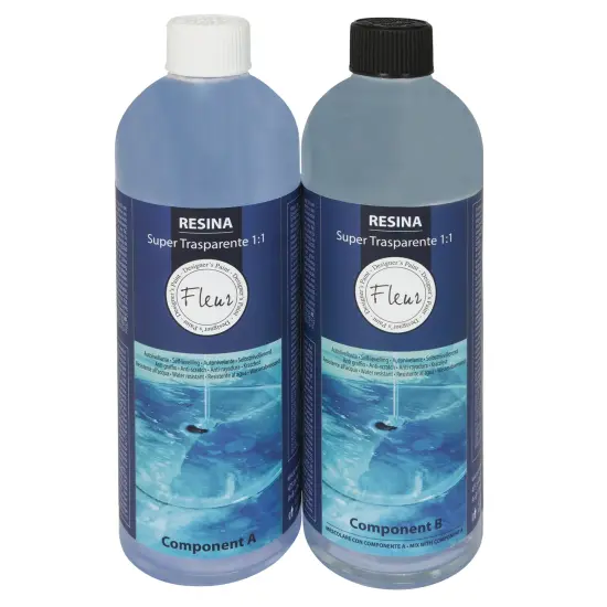 Fleur Super Clear Resin - Resin and Hardener, 1.9 L {1}