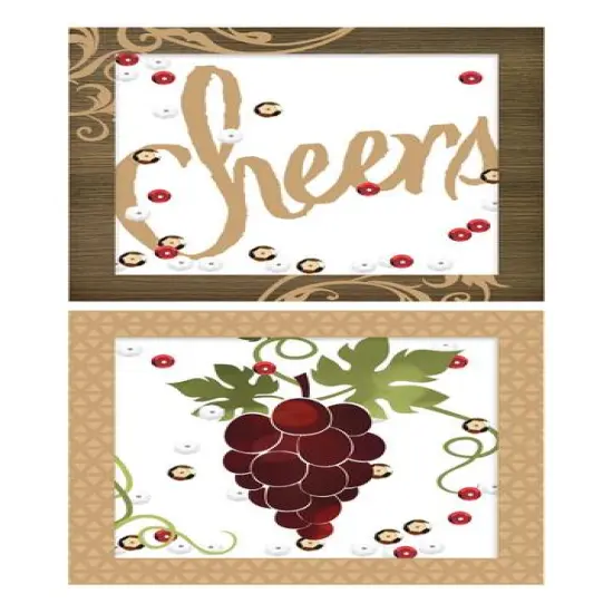 Paper House Snap Shots Wine Shaker Cards {1}