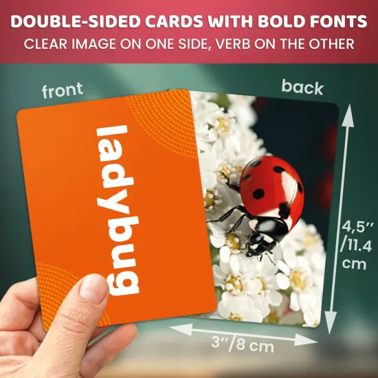 QUOKKA 104 Animal Flash Cards Set &ndash; Kids and Adults Vocabulary Builder for ABA Therapy, Early Childhood Education, ESL Teaching &ndash; Picture Cards for Speech Therapy and Vocabulary Building Activities {3}