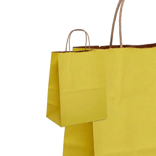 Reliable Kraft Tinted Shopping Bag 8" x 5" x 10.25" {6}